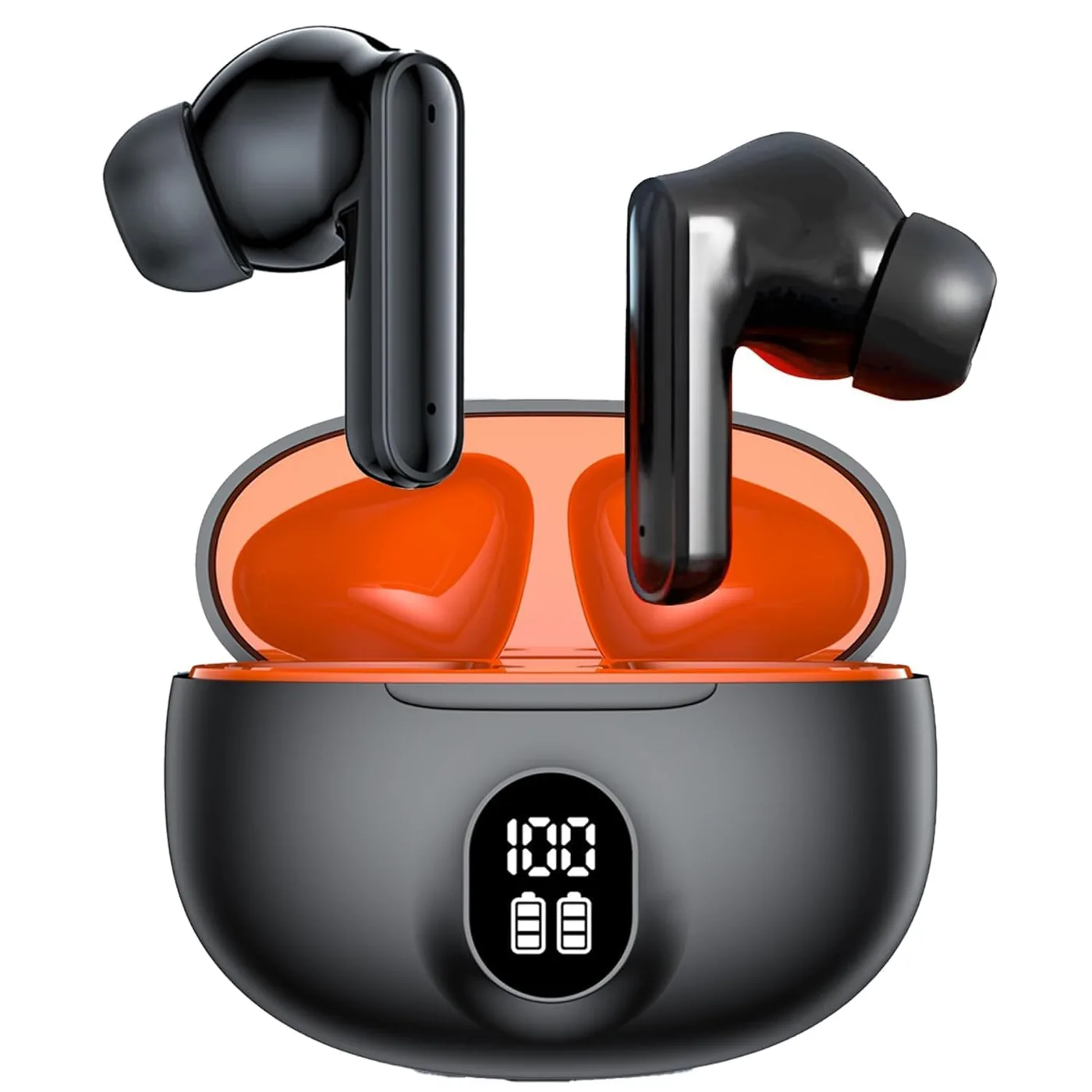 iQOO Buds charging case next to the older iQOO TWS 1e earbuds